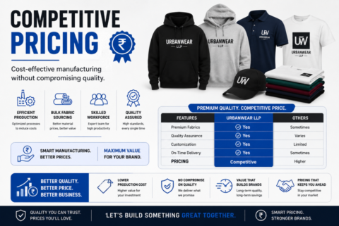 Competitive Pricing Cost-effective manufacturing without compromising quality.