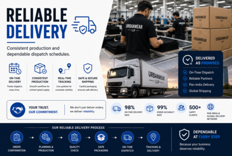 Reliable Delivery Consistent production and dependable dispatch schedules.